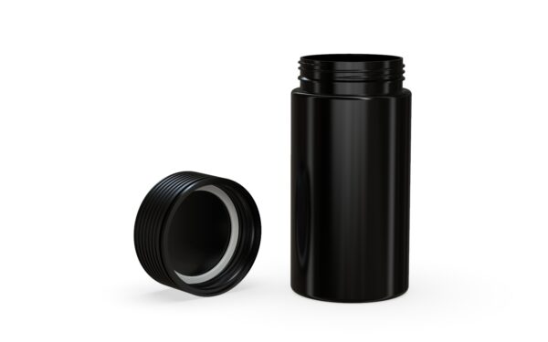 Chubby Gorilla|6oz Black Jar W/ Spiral CR Black Cap - Image 4