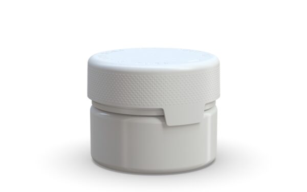 Chubby Gorilla|7.5oz White XL Container W/ Aviator CR White Cap - Image 2