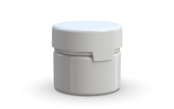 Chubby Gorilla|10oz White XL Container W/ Aviator CR White Cap - Image 2