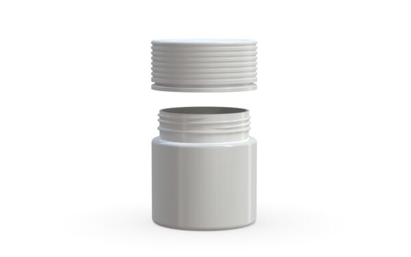 Chubby Gorilla|3oz White Jar W/ Spiral CR White Cap - Image 3