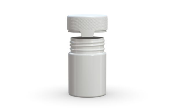 Chubby Gorilla|4oz White Container W/ Aviator CR White Cap - Image 4