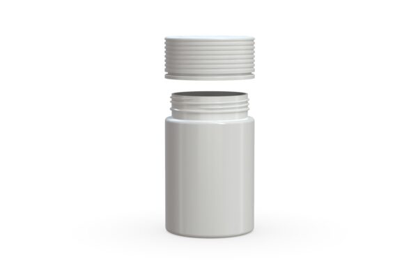Chubby Gorilla|5oz White Jar W/ Spiral CR White Cap - Image 3
