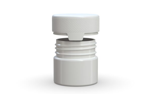 Chubby Gorilla|2oz White Container W/ Aviator CR White Cap - Image 3