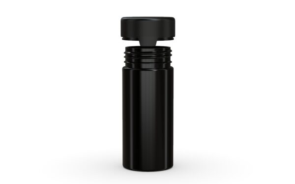 Chubby Gorilla|8oz Black Container W/ Aviator CR Black Cap - Image 3