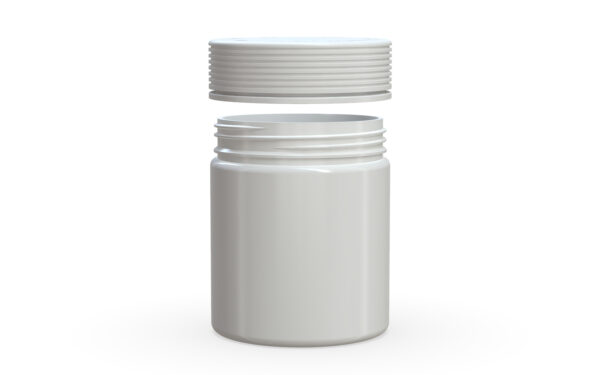 Chubby Gorilla|18.5oz White XL Jar W/ Spiral CR White Cap - Image 3