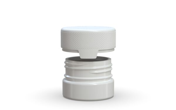Chubby Gorilla|1oz White Container W/ Aviator CR White Cap - Image 4