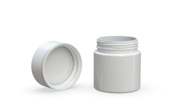 Chubby Gorilla|3oz White Jar W/ Spiral CR White Cap - Image 4