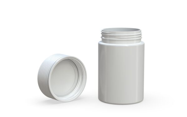 Chubby Gorilla|5oz White Jar W/ Spiral CR White Cap - Image 4