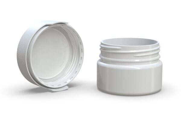 Chubby Gorilla|7.5oz White XL Container W/ Aviator CR White Cap - Image 4