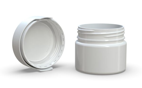 Chubby Gorilla|10oz White XL Container W/ Aviator CR White Cap - Image 4