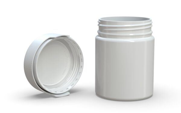 Chubby Gorilla|18.5oz White XL Container W/ Aviator CR White Cap - Image 4