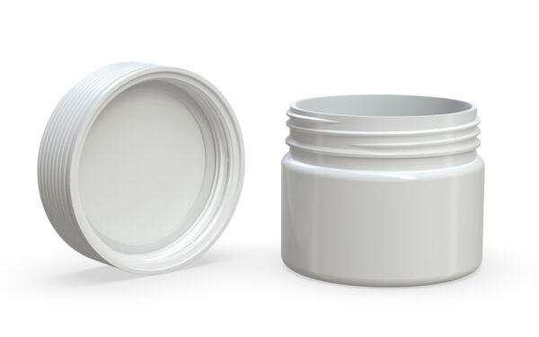 Chubby Gorilla|10oz White XL Jar W/ Spiral CR White Cap - Image 4