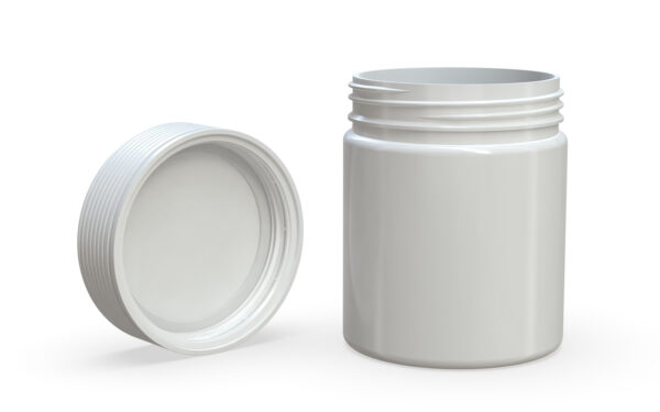 Chubby Gorilla|18.5oz White XL Jar W/ Spiral CR White Cap - Image 4