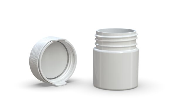 Chubby Gorilla|3oz White Container W/ Aviator CR White Cap - Image 4