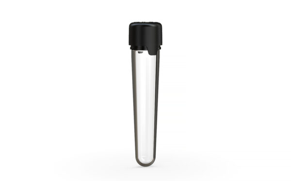 Chubby Gorilla|25x100mm Clear Tube W/ Aviator CR Black Cap - Image 2