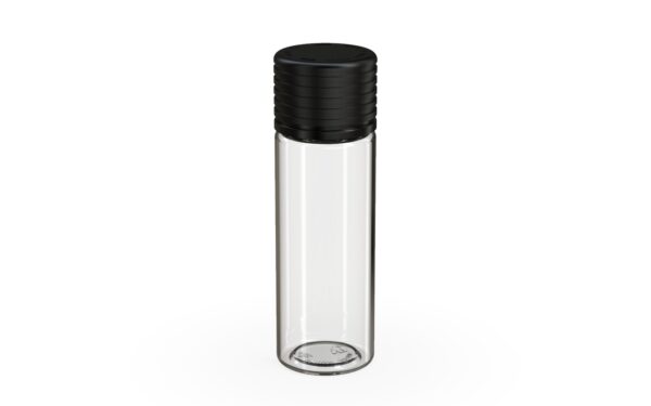 Chubby Gorilla|25x65mm Clear Tube W/ Spiral CR Black Cap - Image 2