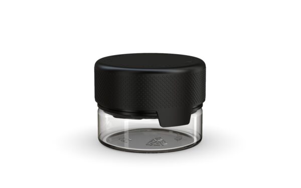 Chubby Gorilla|1oz Clear Container W/ Aviator CR Black Cap - Image 3