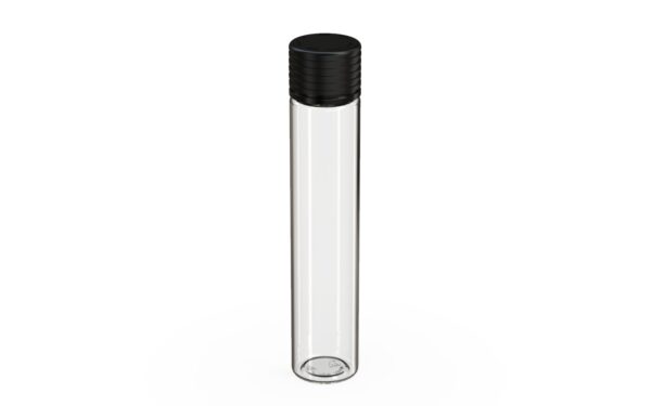 Chubby Gorilla|25x115mm Clear Tube W/ Spiral CR Black Cap - Image 2
