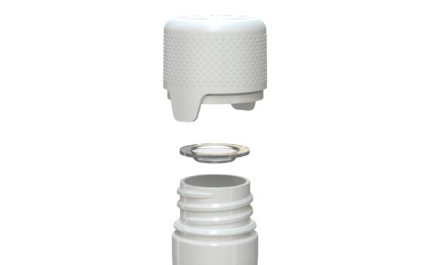 Chubby Gorilla|25x100mm White Tube W/ Aviator CR White Cap - Image 5