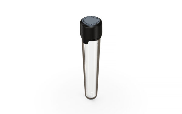 Chubby Gorilla|25x100mm Clear Tube W/ Aviator CR Black Cap - Image 4