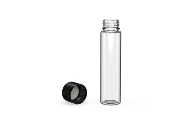 Chubby Gorilla|25x95mm Clear Tube W/ Spiral CR Black Cap - Image 4