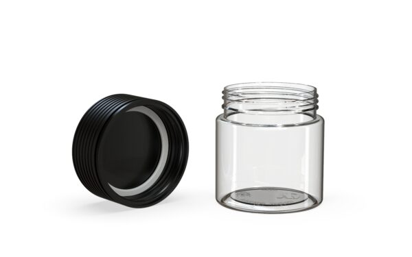 Chubby Gorilla|3oz Clear Jar W/ Spiral CR Black Cap - Image 4