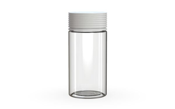 Chubby Gorilla|6oz Clear Jar W/ Spiral CR White Cap
