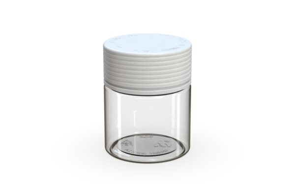 Chubby Gorilla|3oz Clear Jar W/ Spiral CR White Cap - Image 2