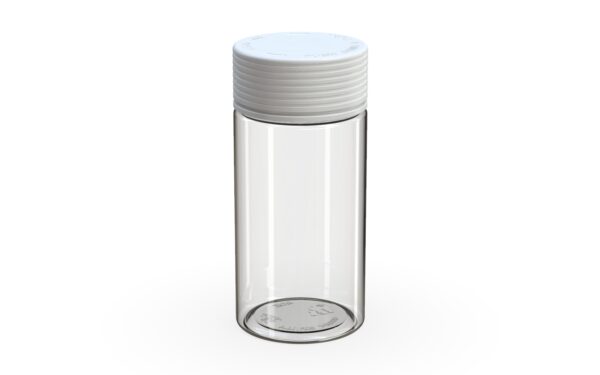 Chubby Gorilla|6oz Clear Jar W/ Spiral CR White Cap - Image 2