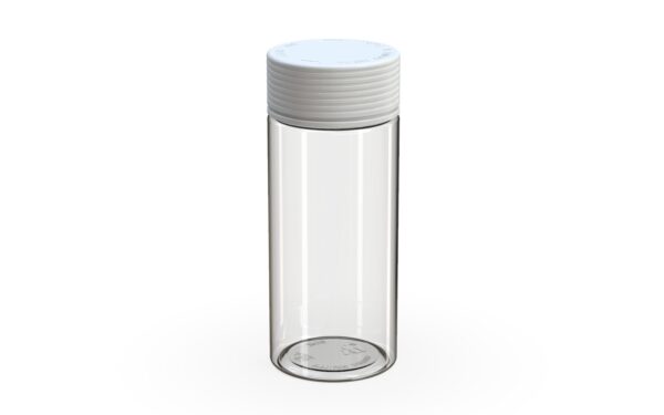 Chubby Gorilla|8oz Clear Jar W/ Spiral CR White Cap - Image 2