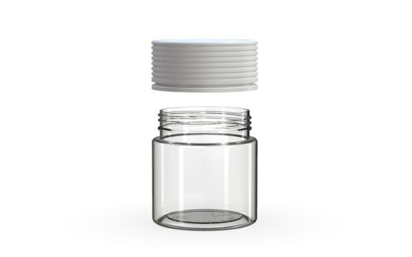 Chubby Gorilla|3oz Clear Jar W/ Spiral CR White Cap - Image 3