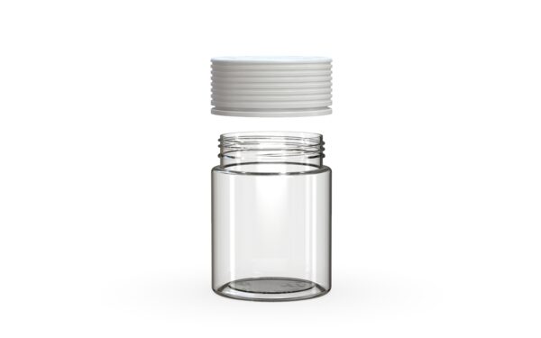 Chubby Gorilla|4oz Clear Jar W/ Spiral CR White Cap - Image 3