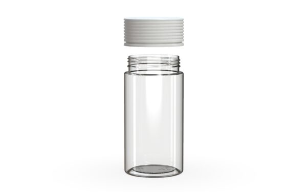 Chubby Gorilla|6oz Clear Jar W/ Spiral CR White Cap - Image 3