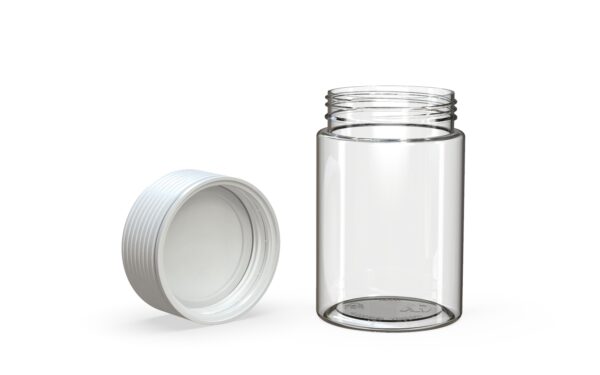 Chubby Gorilla|5oz Clear Jar W/ Spiral CR White Cap - Image 4