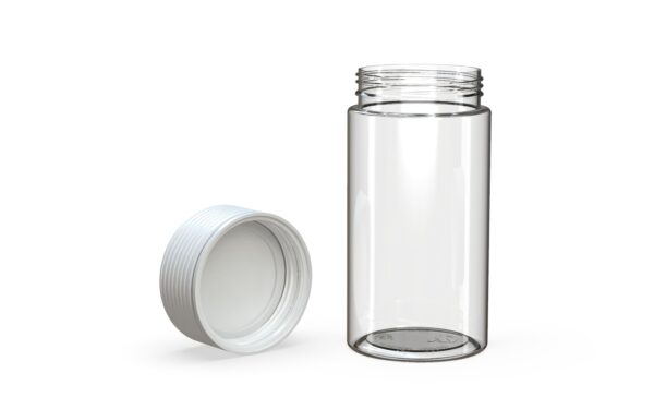 Chubby Gorilla|6oz Clear Jar W/ Spiral CR White Cap - Image 4