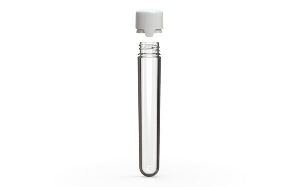 Chubby Gorilla|25x120mm Clear Tube W/ Aviator CR White Cap - Image 3