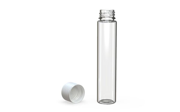 Chubby Gorilla|25x115mm Clear Tube W/ Spiral CR White Cap - Image 4