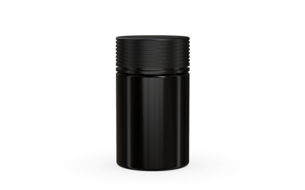 Chubby Gorilla|5oz Black Jar W/ Spiral CR Black Cap