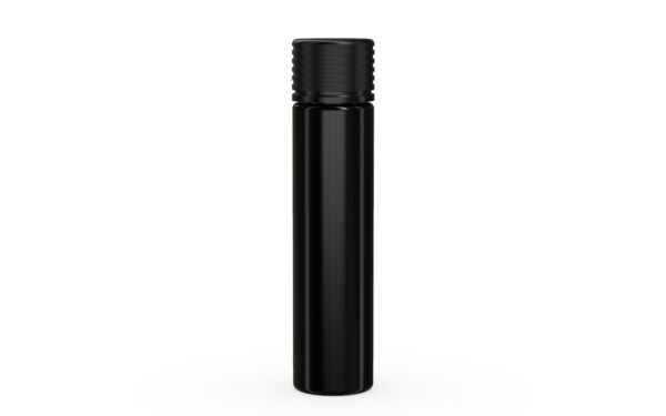 Chubby Gorilla|25x95mm Black Tube W/ Spiral CR Black Cap