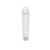 80mm CR Opaque Clear Plastic Pop Top Tube - Image 2
